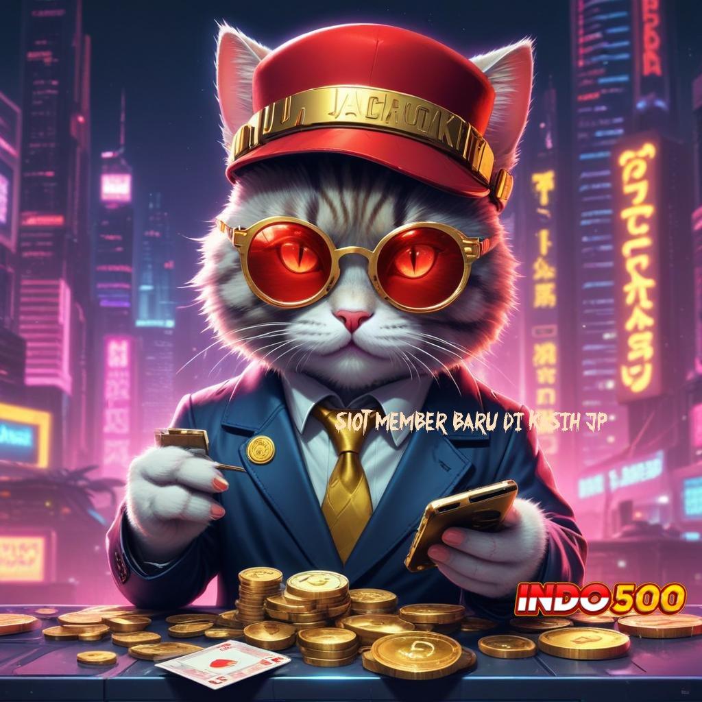 SLOT MEMBER BARU DI KASIH JP 💯 RTP Unggul Untuk Solusi Jackpot Dengan Cepat