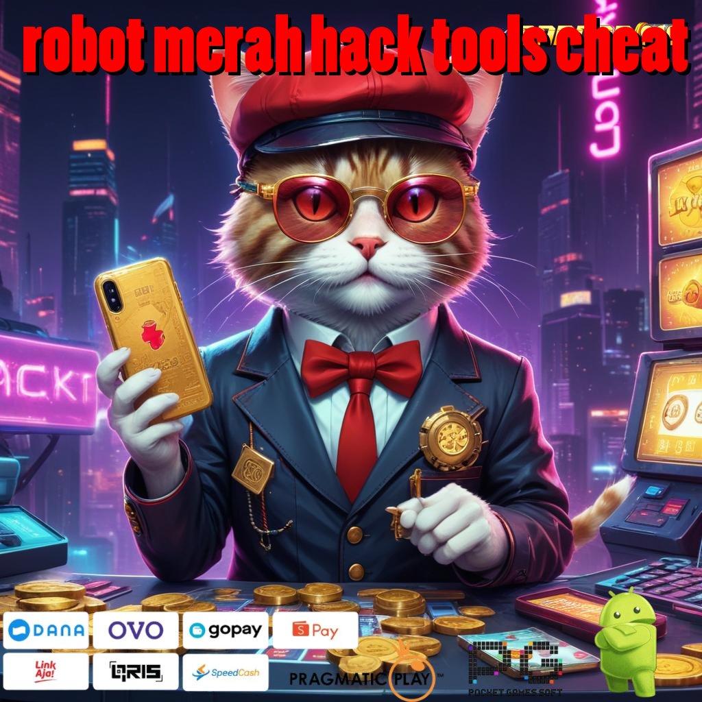 ROBOT MERAH HACK TOOLS CHEAT @ marketplace game mesin baru langsung wd cepat