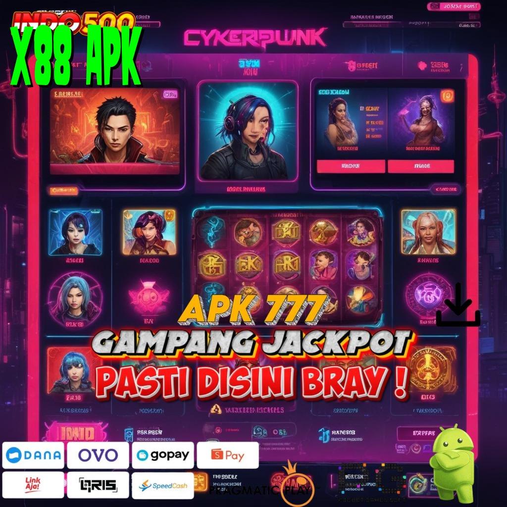 X88 APK memenangkan perlombaan pasti menang tanpa ragu