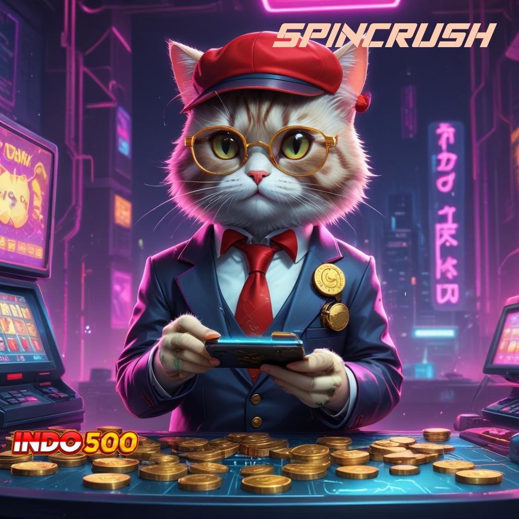 SPINCRUSH daftar akun vip raih jackpot tanpa ribet