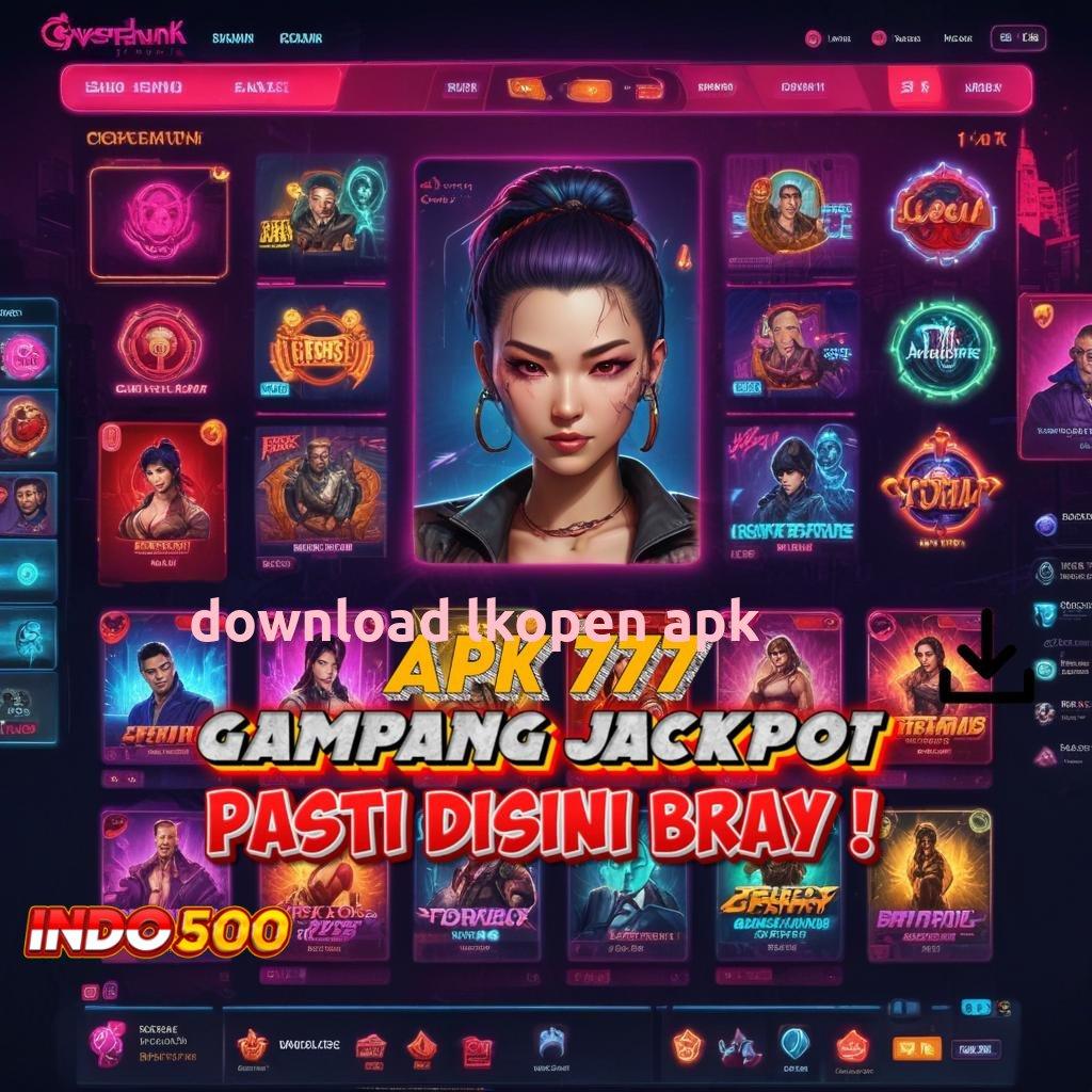 DOWNLOAD LKOPEN APK ruang eksibisi game terbaru dengan pola dinamis