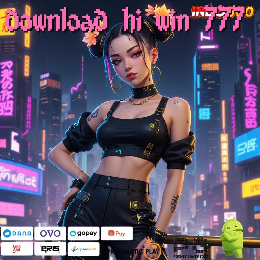 DOWNLOAD HI WIN 777 Link Sampingan Slot Idr 777 APK yang Mewah di 2025