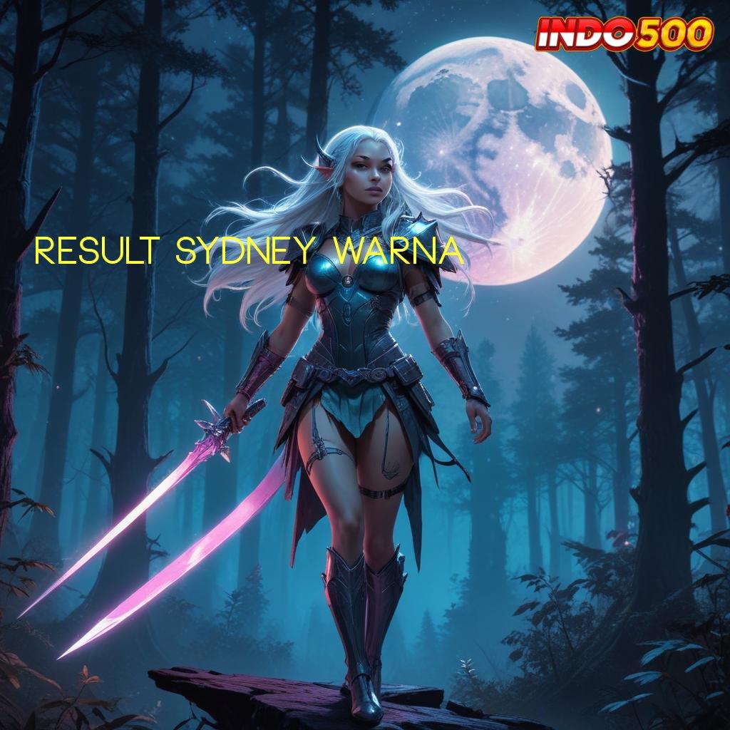 RESULT SYDNEY WARNA ➳ koneksi internet format baru menuju maxwin