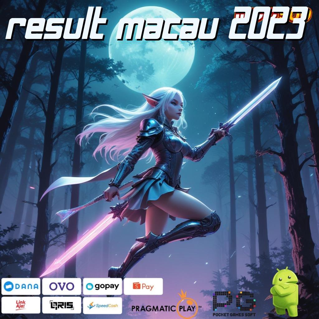 RESULT MACAU 2023 situs slot terpercaya dengan sistem aman terbaru