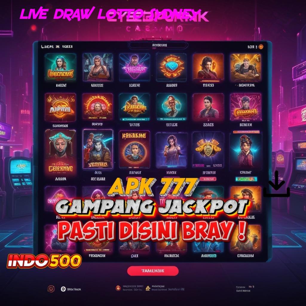 LIVE DRAW LOTTO SYDNEY ↦ Dp Ovo 20 000 Pemula Bonus 100 IP Free