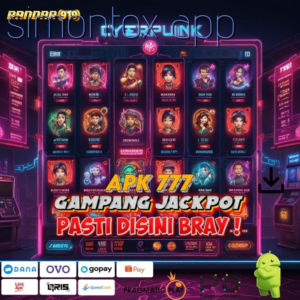 SIMONTOX APP , Toko Game Variatif Slot Gacor 2025 APK Jackpot di Genggaman!