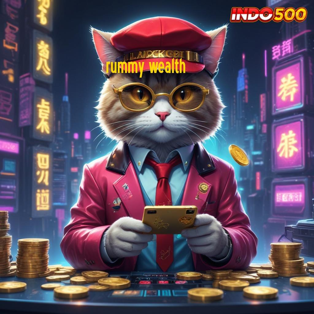 RUMMY WEALTH Teknologi Modern Unduh Langsung Bonus Gampang WD