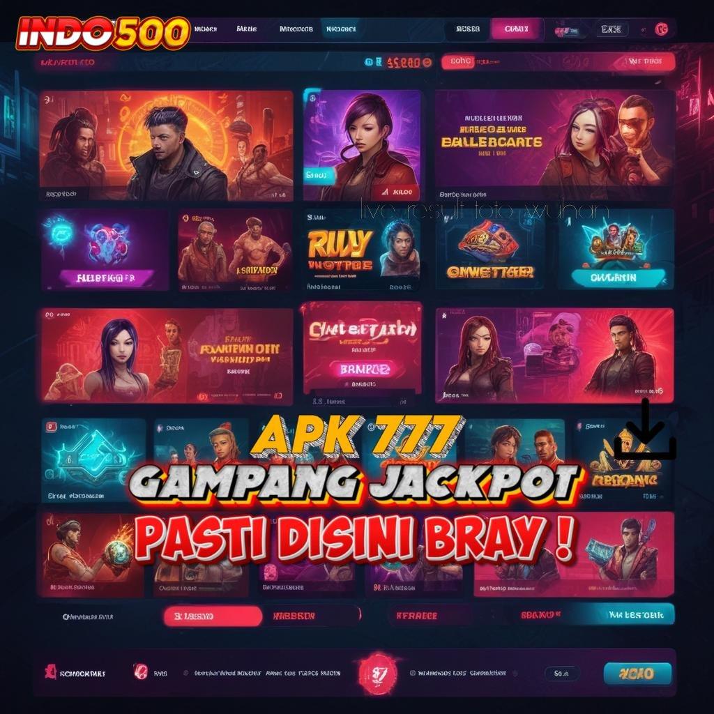 LIVE RESULT TOTO WUHAN link slot server proses dinamis tanpa modal