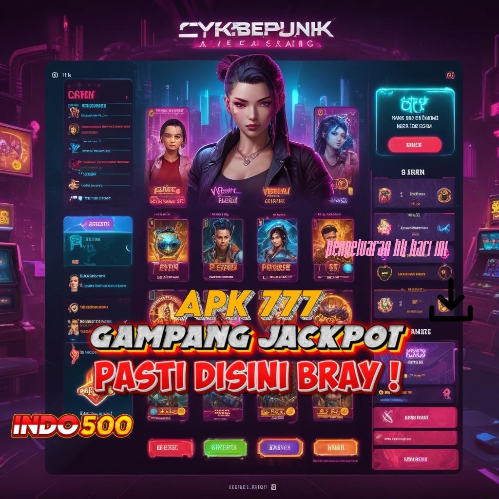 PENGELUARAN HK HARI INI 👉 Modal Kecil Cuan Maksimal dengan Pola Scatter