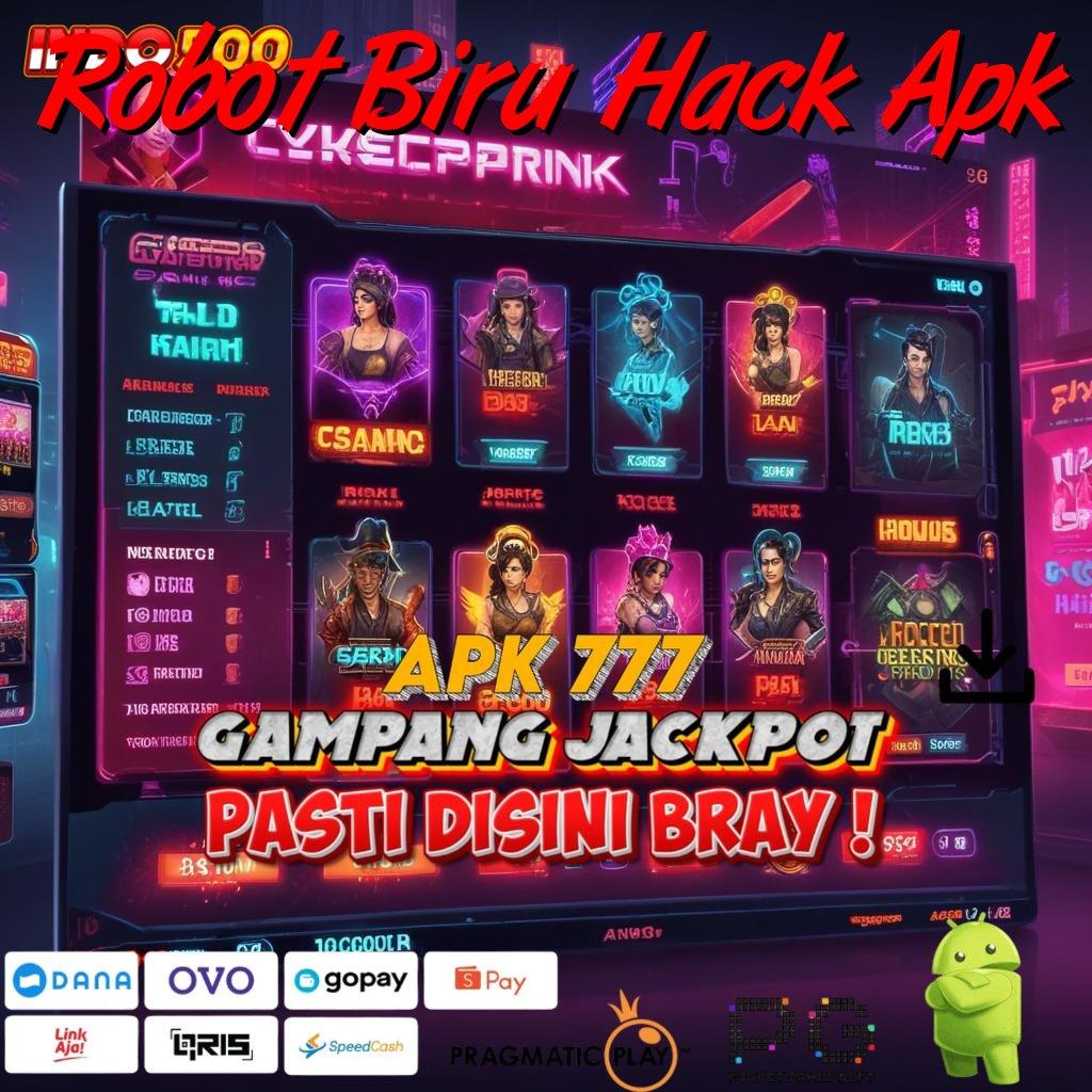 Robot Biru Hack Apk