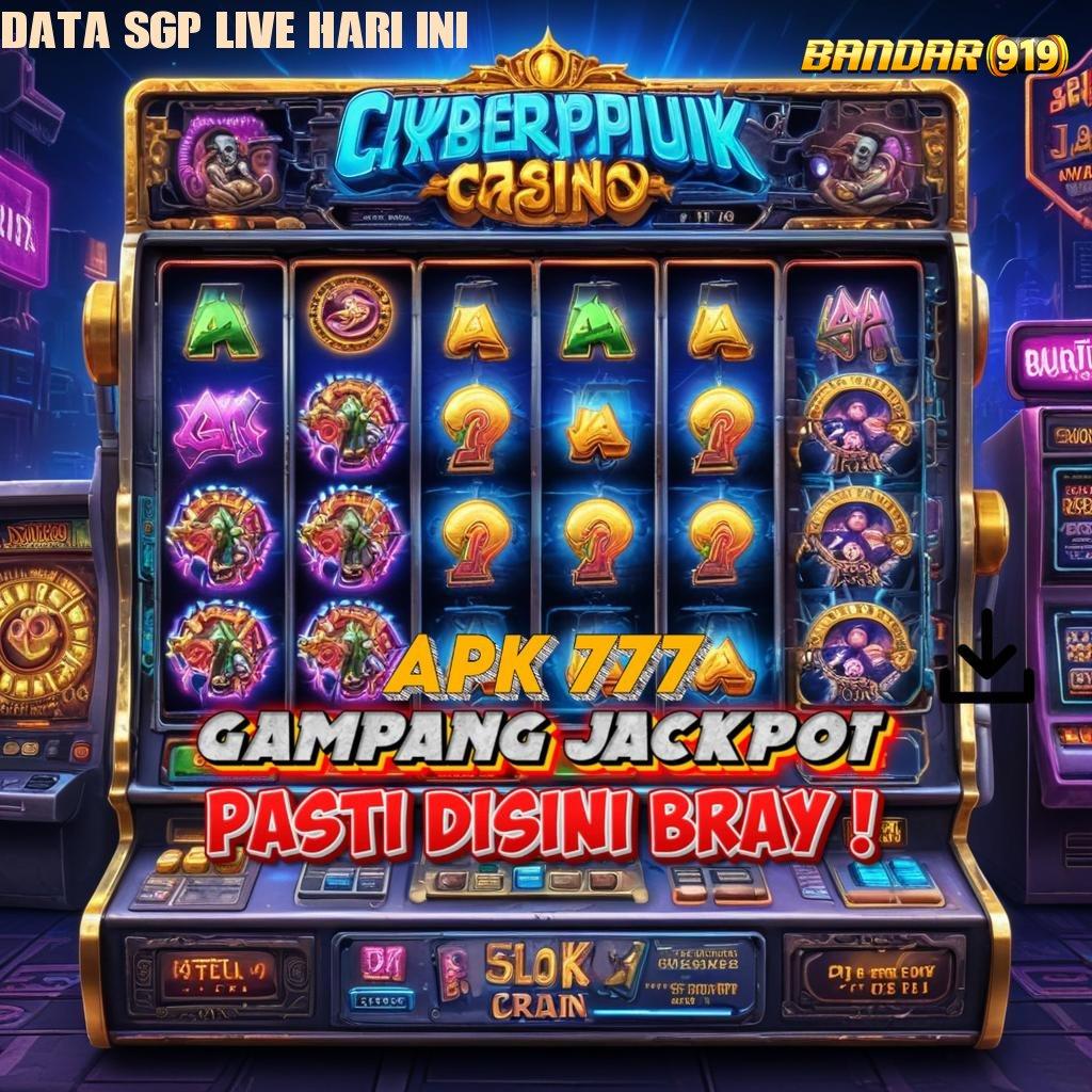 DATA SGP LIVE HARI INI ➜ Unduh Slot APK untuk Hasil Maksimal