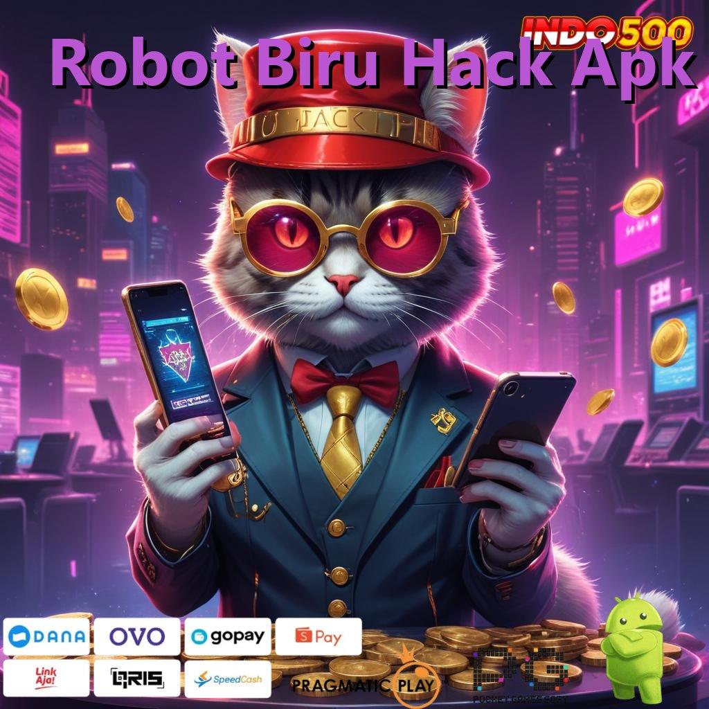 Robot Biru Hack Apk