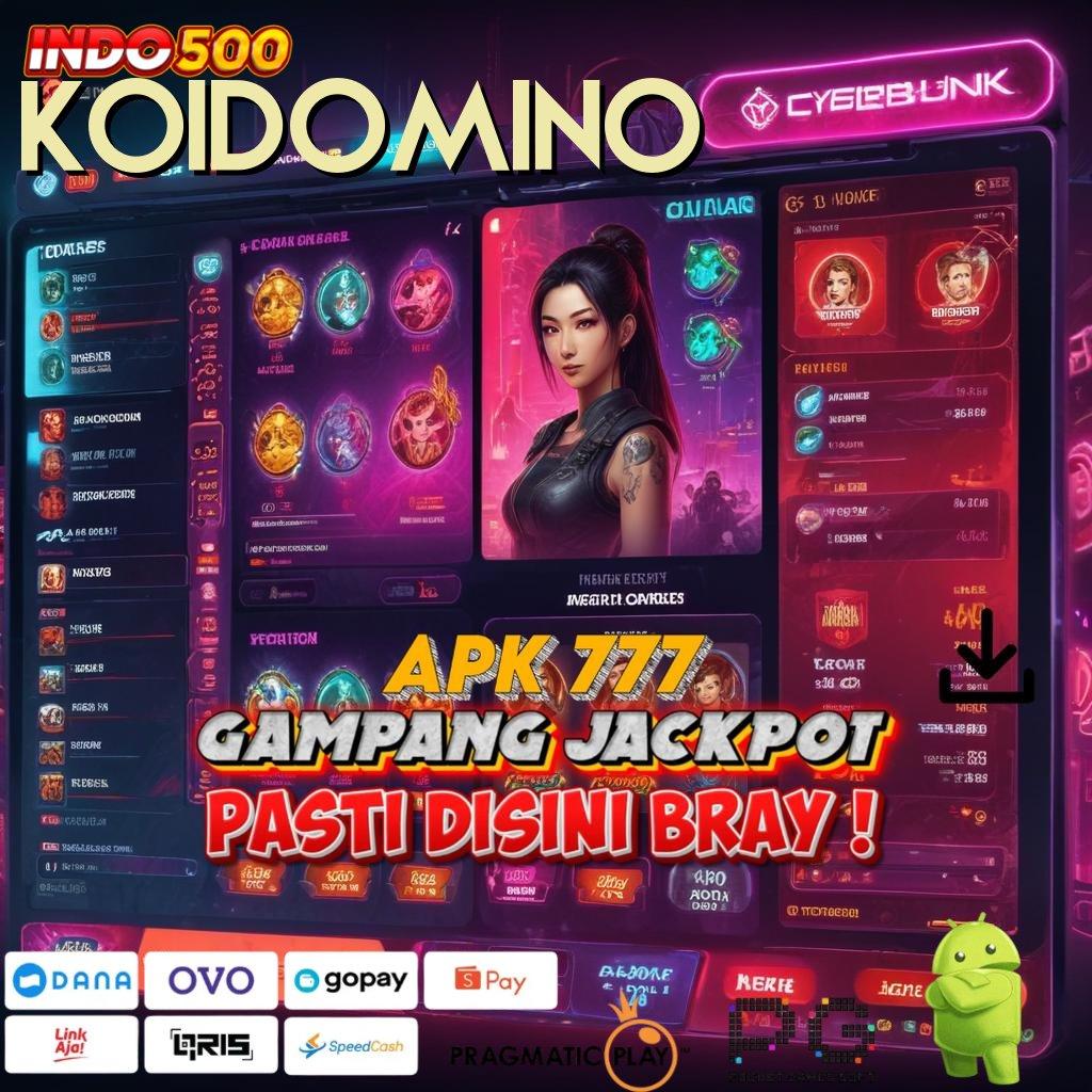 KOIDOMINO Unduh APK Jackpot Scatter Gampang Banget