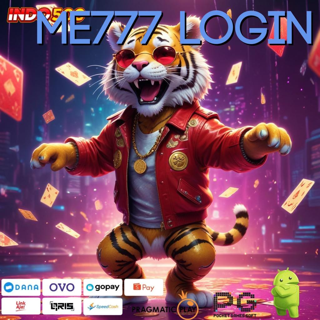 ME777 LOGIN Versi Baru Jackpot Melimpah